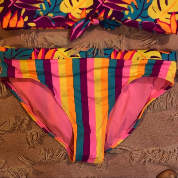 NWT Girls Two Piece Swim 18 - Picture 3 of 4